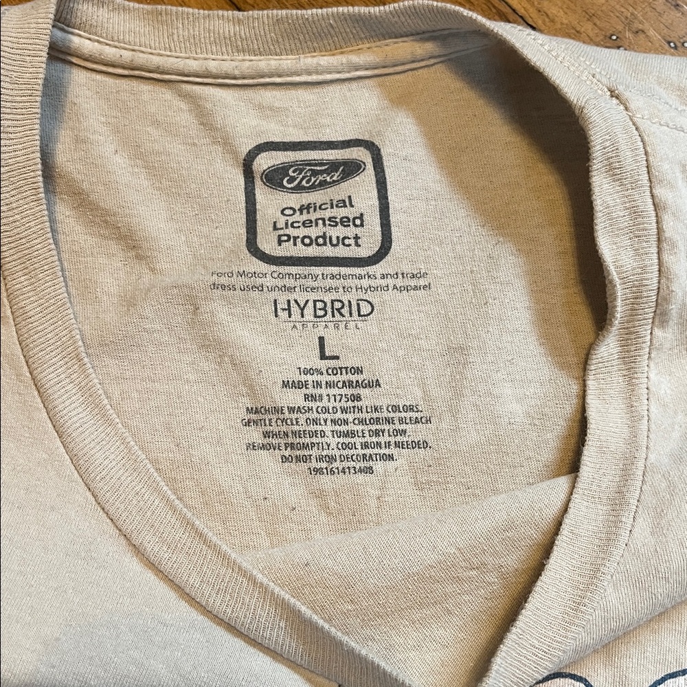 Hybrid Apparel Beige Ford Bronco T-Shirt - Picture 2 of 5